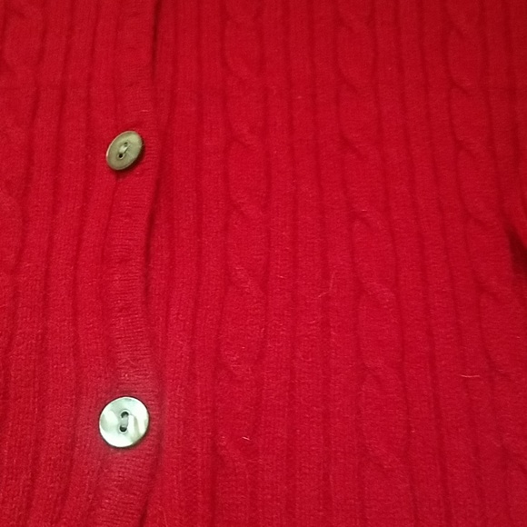 Cashmere cable cardigan - Picture 5 of 6